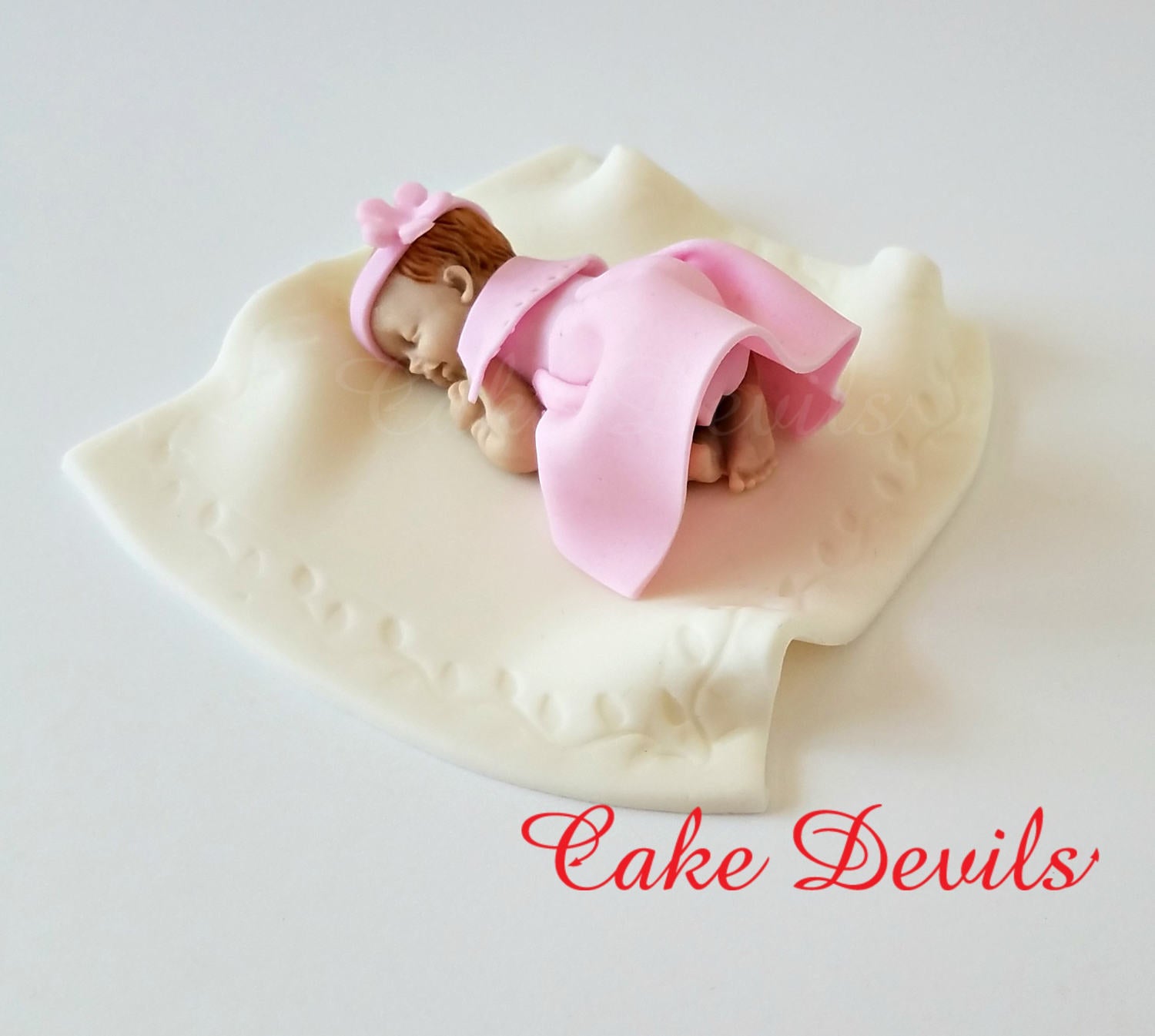 christening cake topper baby shower baby cloths edible personalised decoration