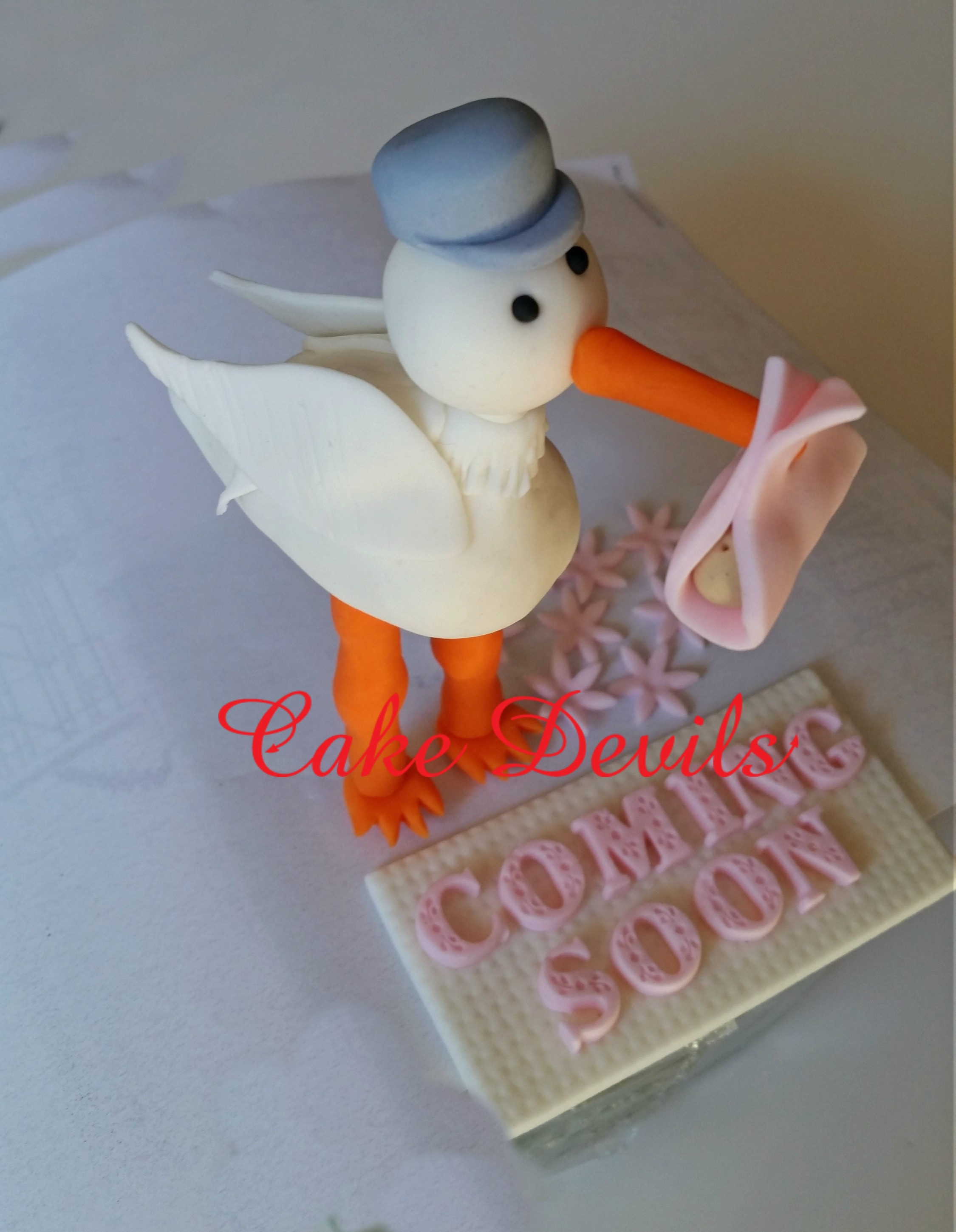 Free STL file OH BABY (cake topper)・3D printing template to download・Cults