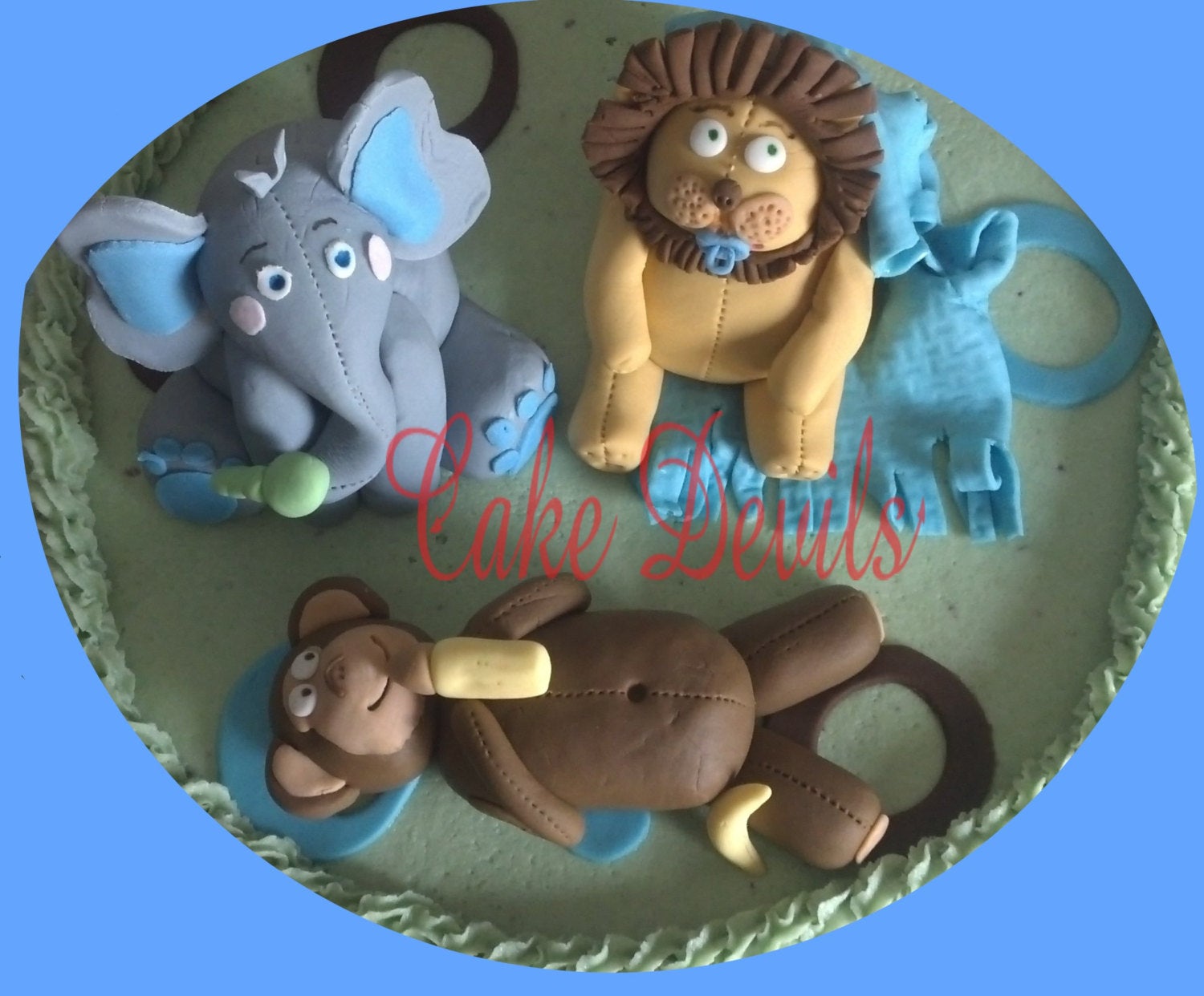 Simple Jungle Safari Theme Cake | Theme Cakes | Bangalore – Cakes All The  Way