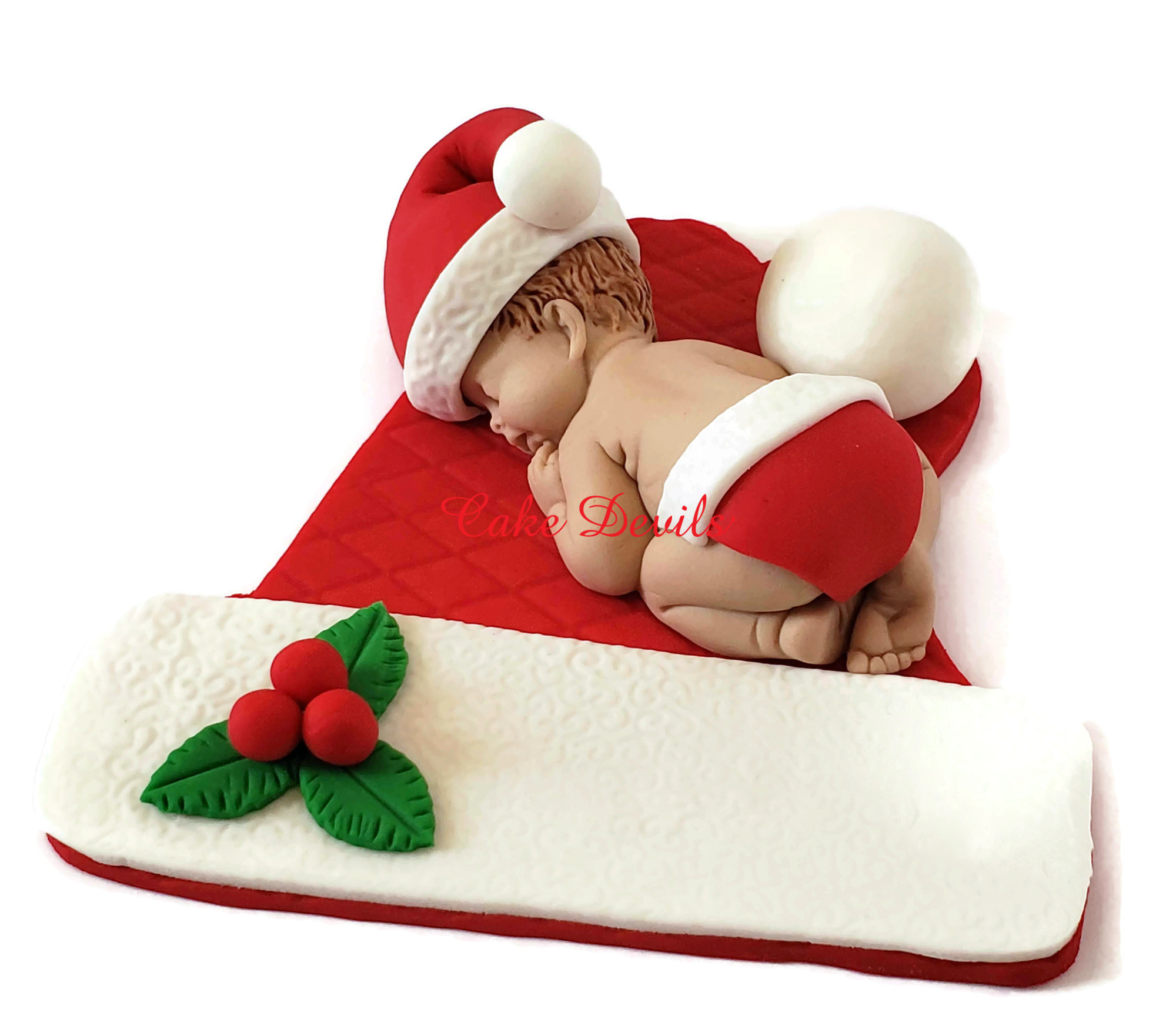 Christmas Baby Shower Cake Decor Holiday Decor Santa Baby Merry Xmas Christmas Party Supplies Oh Baby Santa Hat Cake Topper